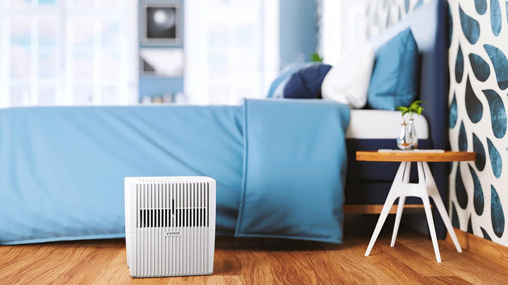 VENTA COMFORTPlus COMFORT Plus LW25 Luftbefeuchter, 8 W, Brillanweiss, bis 45 qm Brillanweiss bis 45