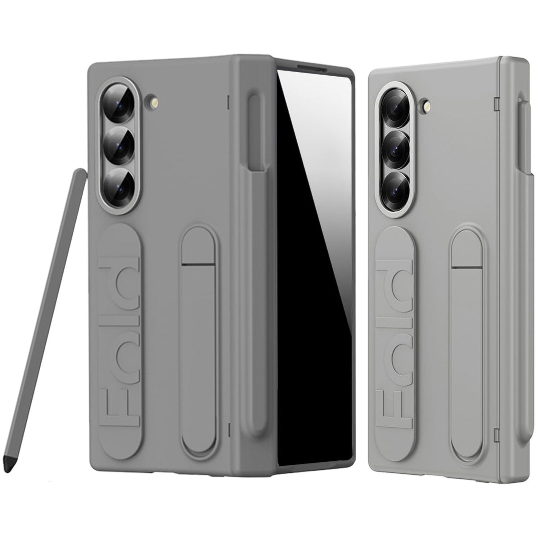 NINKI für Samsung Galaxy Z fold 7 Ständer Hülle mit Stift und Halter, scharnierschtz Samsung fold7 H
