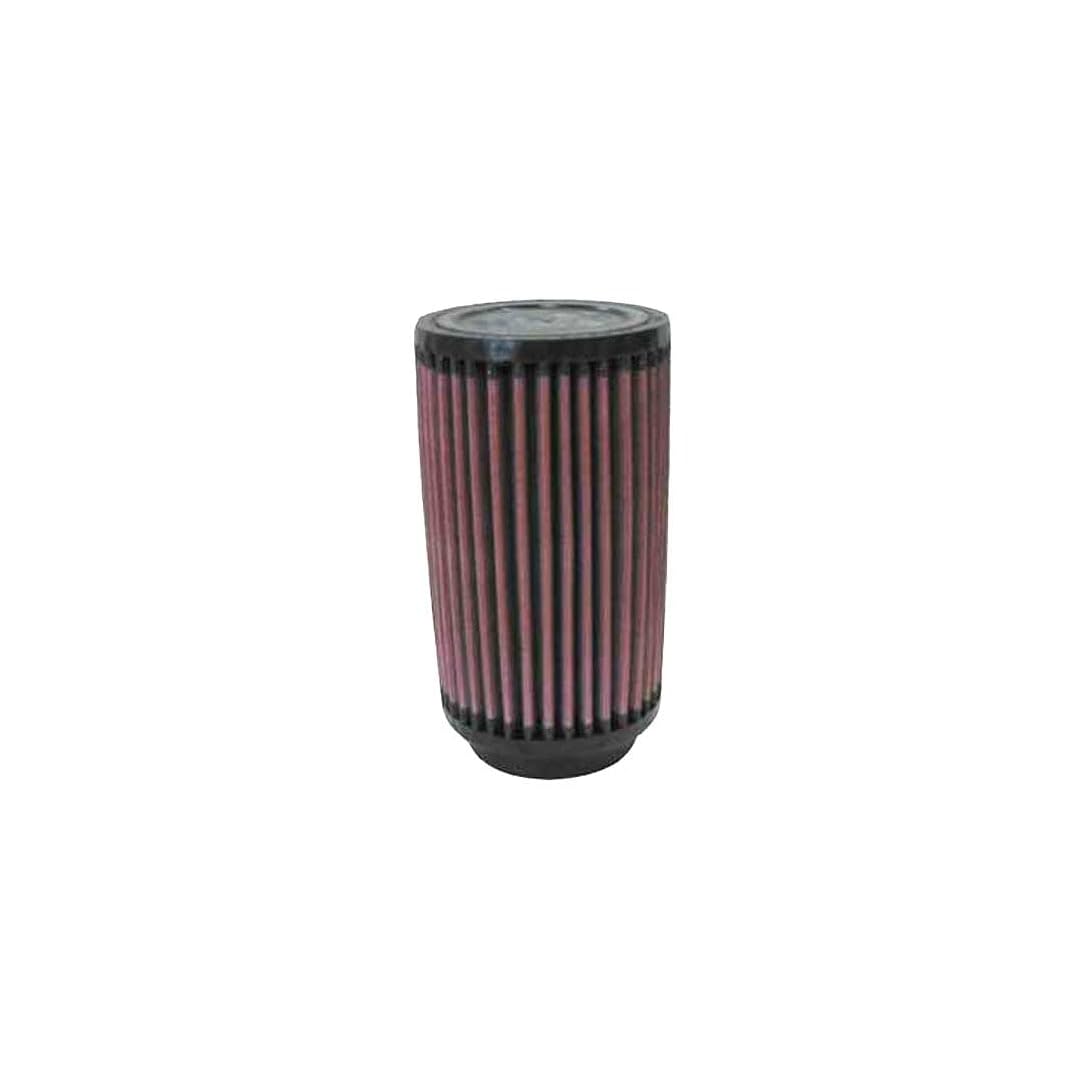 K&N RU-0620 KFZ und Motorrad Gummi Universalluftfilter Rot