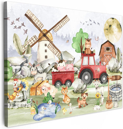 MuchoWow© Leinwand 40x30 cm Deko Schlafzimmer Aesthetic Leinwandbilder Wohnzimmer Gemälde Foto Gesch