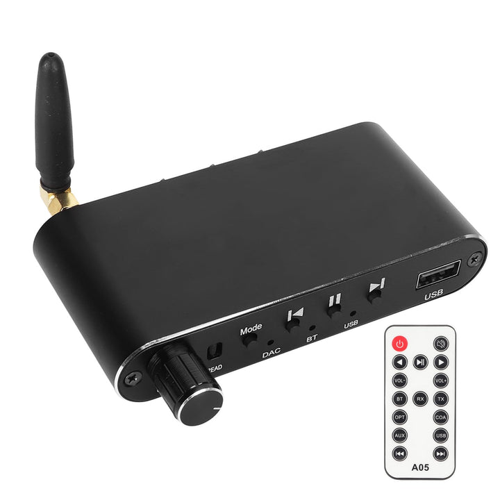 Bluetooth-Empfänger-Sender, 4-in-1 Bluetooth 5.1 Aux-Audio-Adapter, HiFi-DAC, Digital-Analog-Konvert