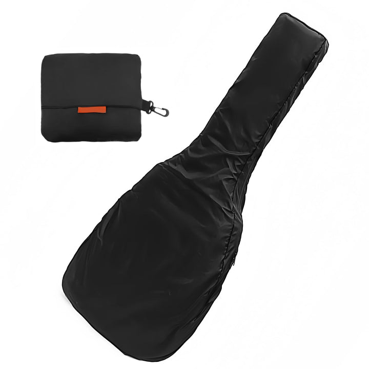 Regenschutz für E-Gitarren – wasserdichter Schutz mit leichtem und faltbarem Design, schwarz