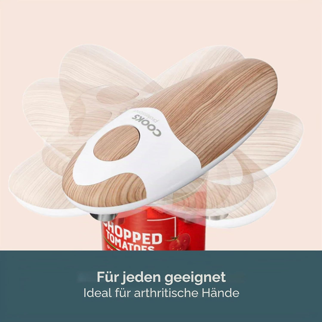 Cooks Professional Elektrischer Dosenöffner, automatischer kabelloser Dosenöffner für Arthritis und