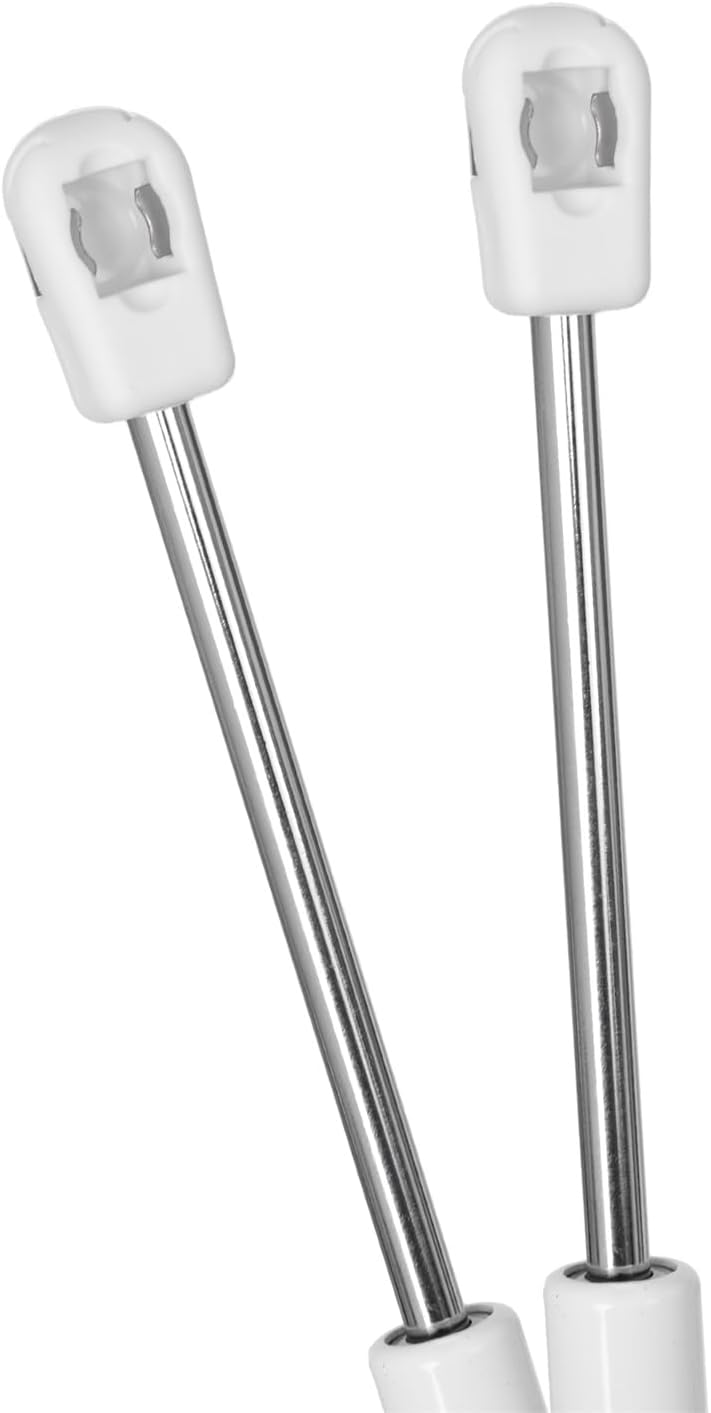 4 Stück Gasdruckfeder 100N weiss Gasdruckdämpfer Gasstossdämpfer Türdämpfer Stossdämpfer mit Schraub
