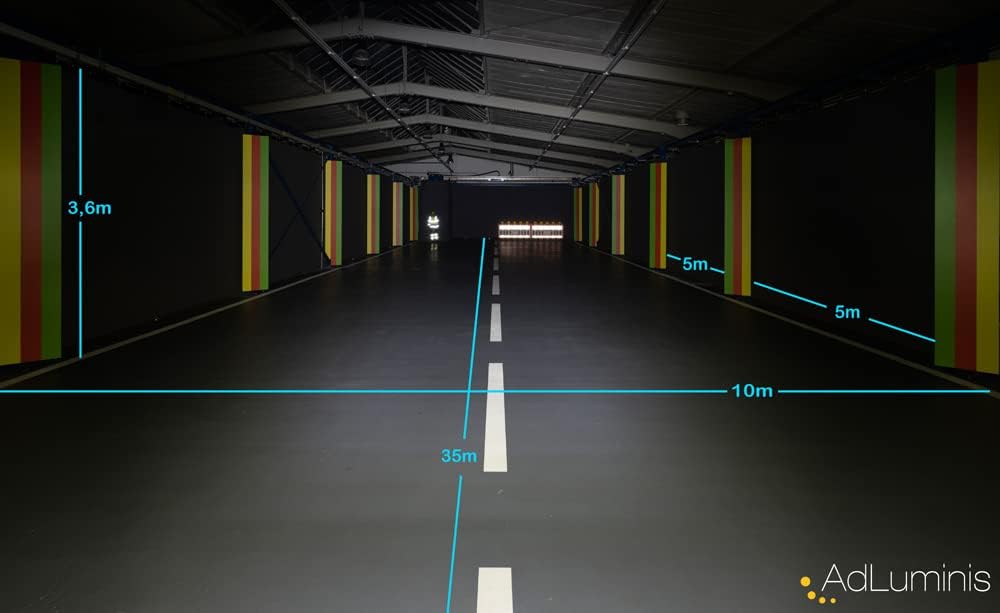 AdLuminis Blackline LED Arbeitsscheinwerfer 30 Watt 2300 Lumen, Flood, Einbau, Zusatzscheinwerfer, A