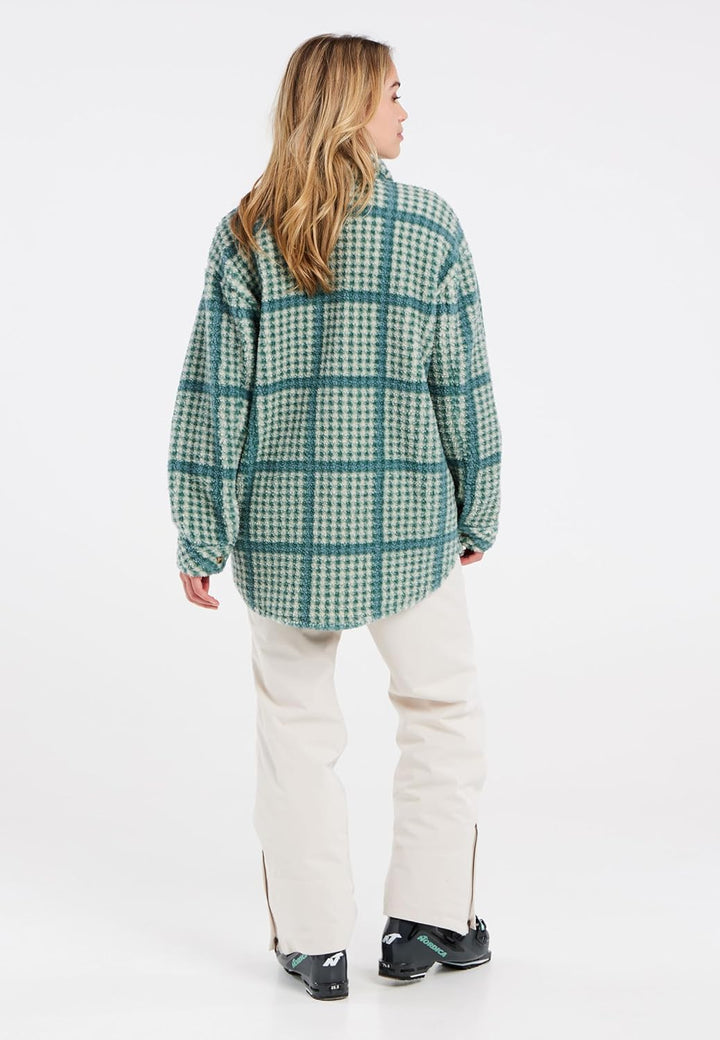 Protest Damen Shacket PRTAKINO Crocodile Green M, Crocodile Green M