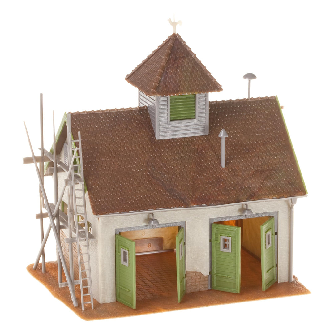 FALLER 130268 - Ländliches Feuerwehrhaus, 13.9 x 3.7 x 22.4 cm