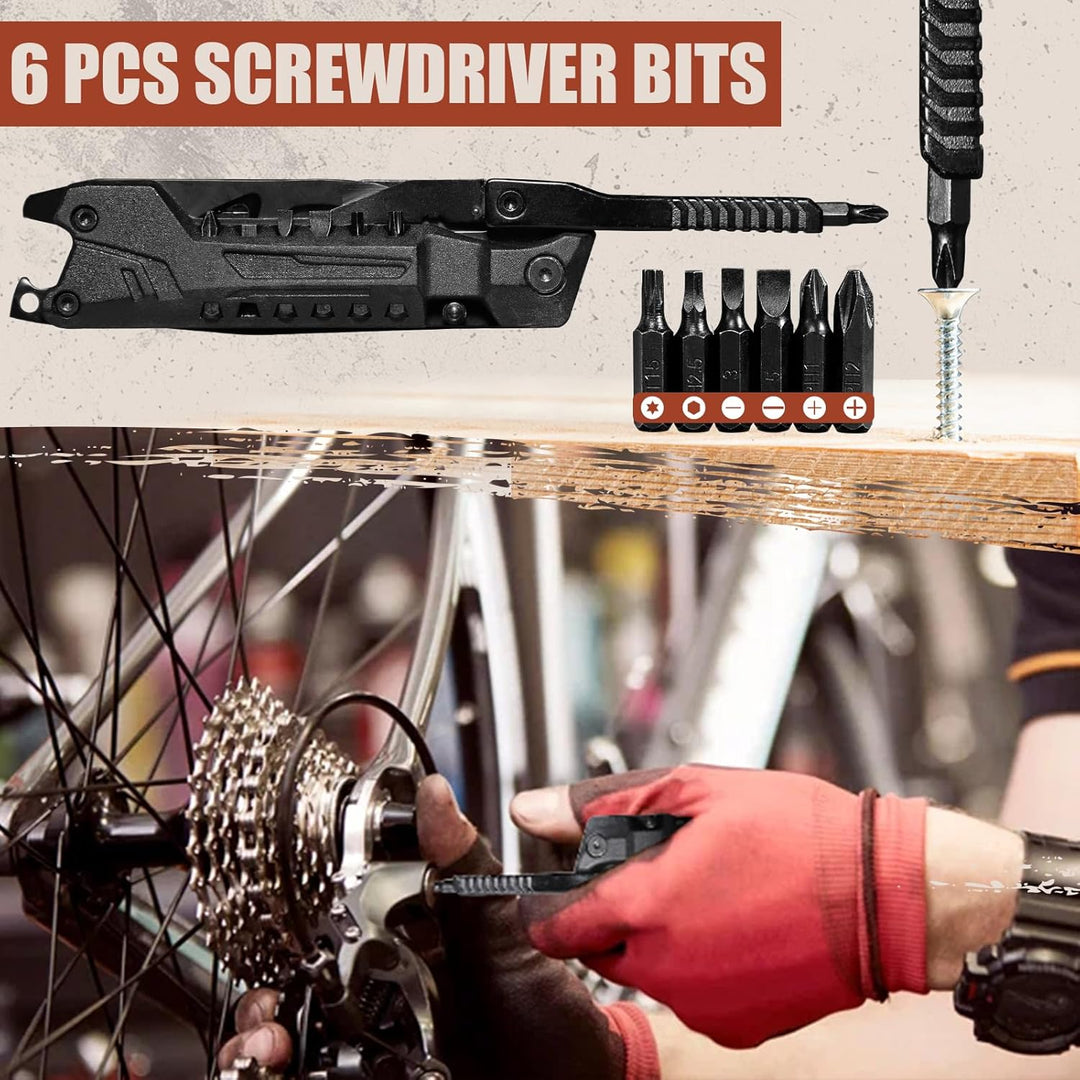 Freelander Multitool Taschenmesser, Multitool Werkzeug 19 in 1, Multifunktionsmesser Outdoor Multito