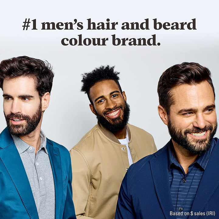 Just for Men JUST FOR MEN Color Gel Moustache & Beard M-55 Real Black 1 Stück (4 Stück)