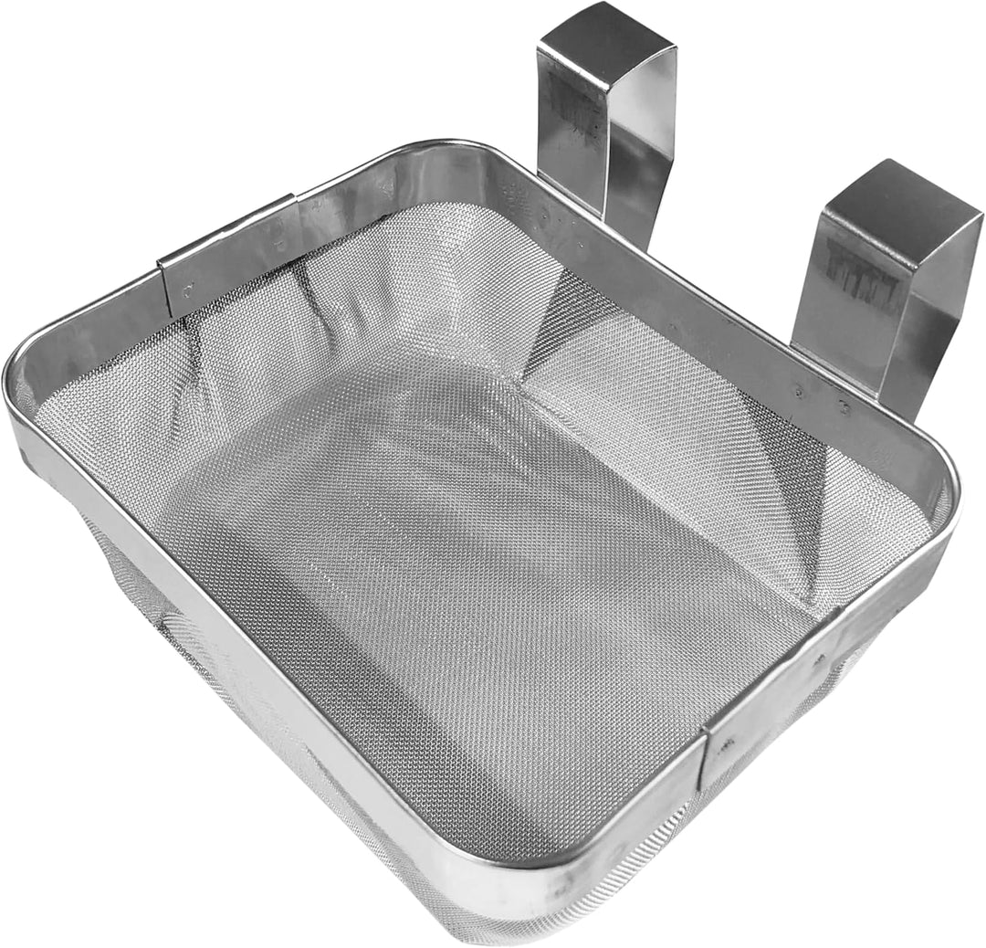 Fine mesh ultrasonic stainless steel basket 5 x 4 repair clean jewellers tools by Jewellers Tools
