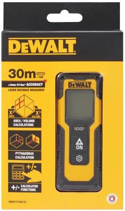 DEWALT láser de bolsillo con alcance 16m. Solo distancias, Multicolor 16 m, 16 m