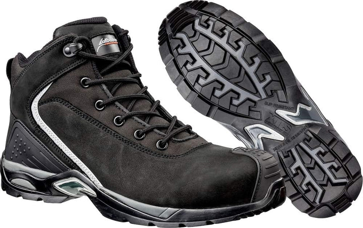 ALBATROS Runner XTS MID Sicherheitsschuh Gr. 42 42 EU Schwarz, 42 EU Schwarz