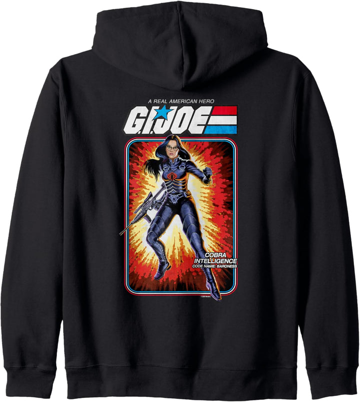 G.I. Joe Baroness Trading Card Kapuzenjacke