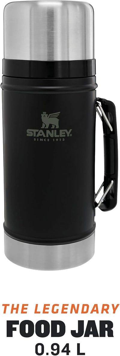 Stanley Classic Legendary Warmhaltebehälter Essen 940 ml - Hält 20 Stunden Heiss oder 24 Stunden Kal