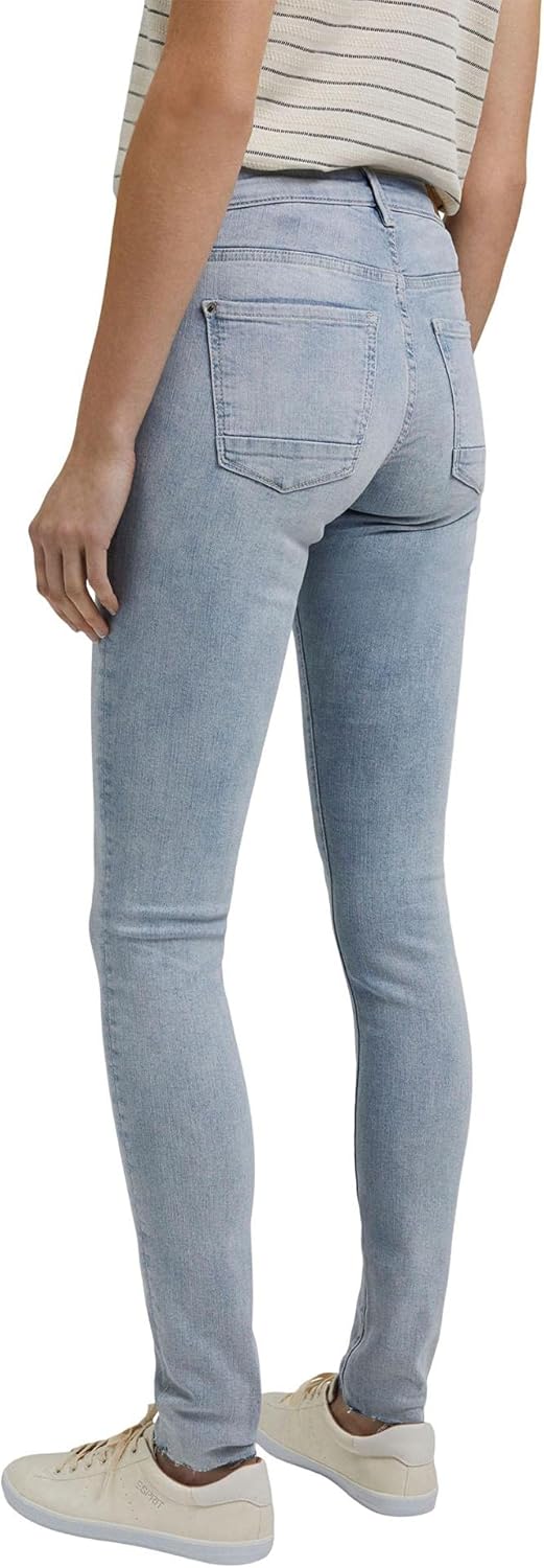 ESPRIT Damen 041EE1B330 Jeans, 904/BLUE Bleached, 30W / 30L
