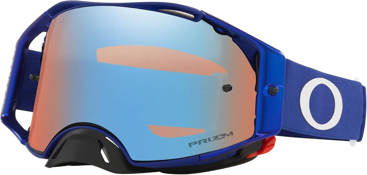 Oakley Unisex Airbrake Mx MX Goggle (1er Pack), Blau