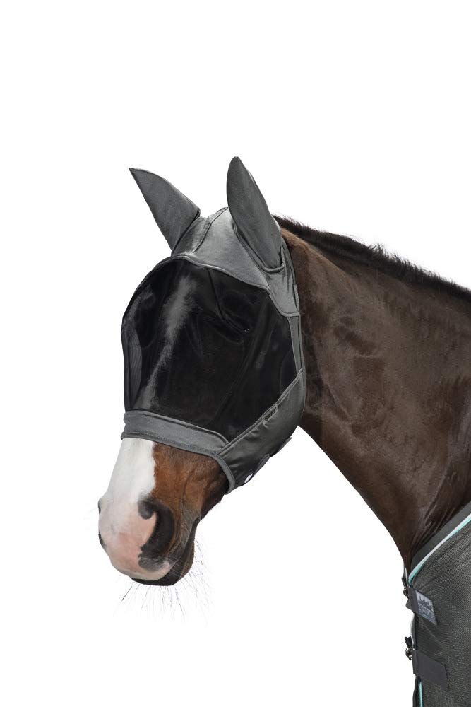 Eskadron Fliegenmaske (CS ltd. FS18) steelgrey XL, steelgrey XL