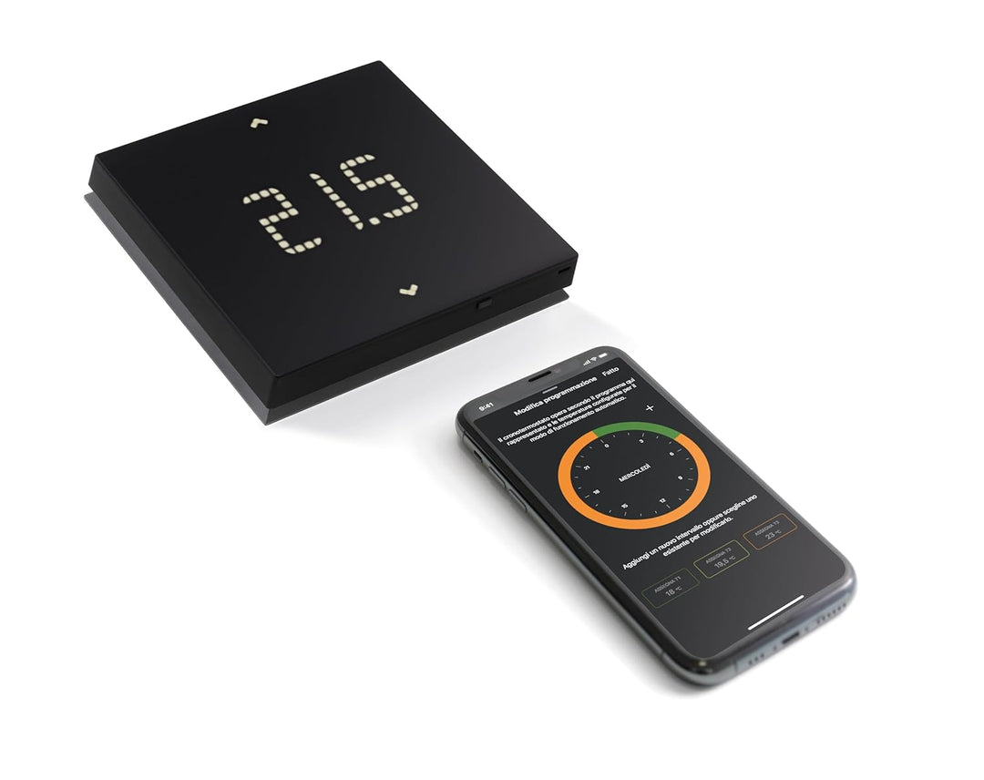 Vimar 02912.G Smart Thermostat, kompatibel mit den Sprachassistenten Alexa und Google, lokale Steuer