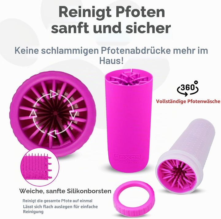 Dexas MudBuster, Large, Fuchsia fuchsia Large, fuchsia Large