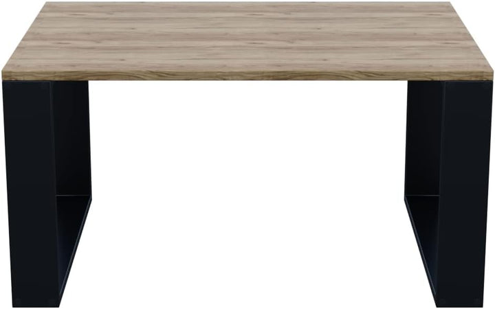 AKKE Couchtisch Wohnzimmertisch Beistelltisch Tisch Für Wohnzimmer Ancient Oak 80 x 60 x 55 L:80cm x