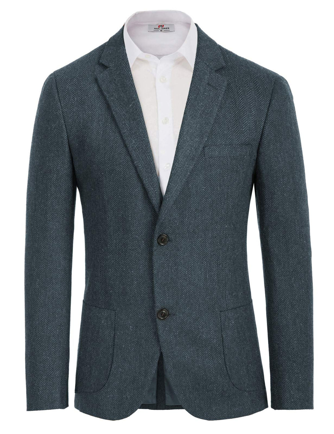 PJ PAUL JONES Sakko Herren Harris Tweed British Blazer 2 Knöpfe Vintage Anzugsjacke Business Jackett
