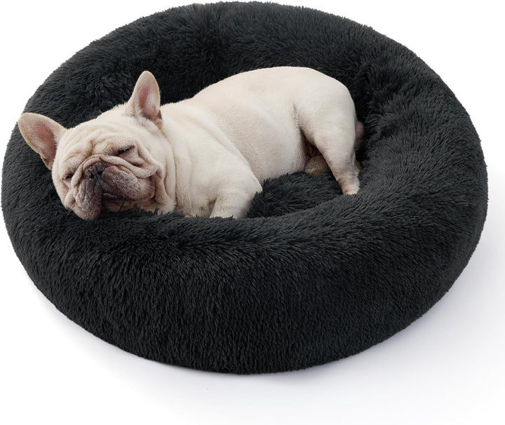 BEDSURE Katzenbett waschbar Flauschiges Hundebett - Ø 70 cm Katzenschlafplatz für Katzen und Hunde,