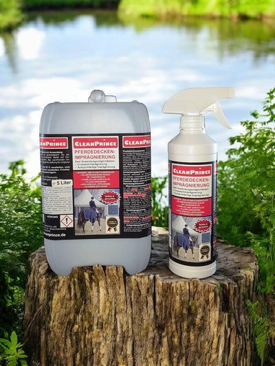 5,5 Liter CleanPrince Pferdedecken Imprägnierung | Pferdedeckenimprägnierung Imprägniermittel Nässes