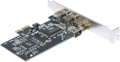 S SIENOC Desktop PCI-E Expresskarte Express Card FireWire PCI Express Schnittstellenkarte 1394a IEEE