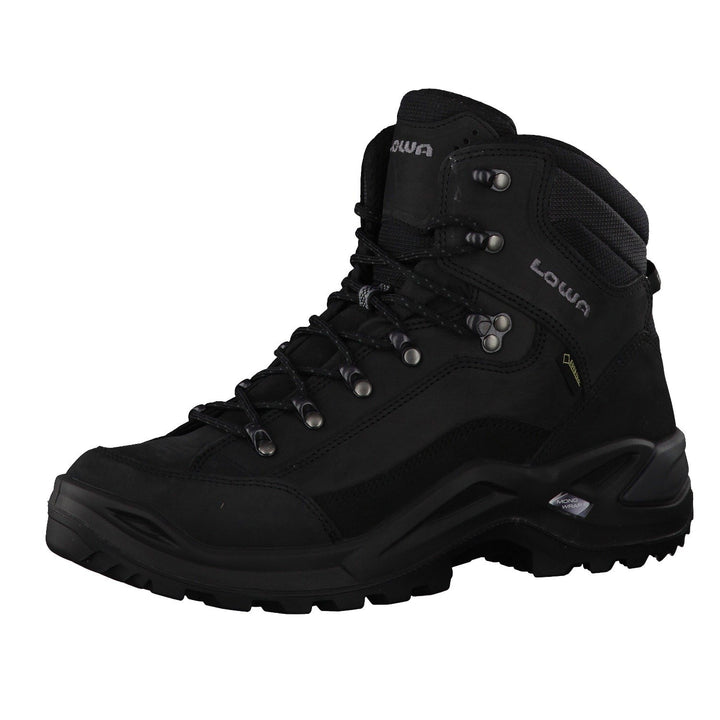 LOWA Renegade GTX MID 44.5 EU Schwarz, 44.5 EU Schwarz