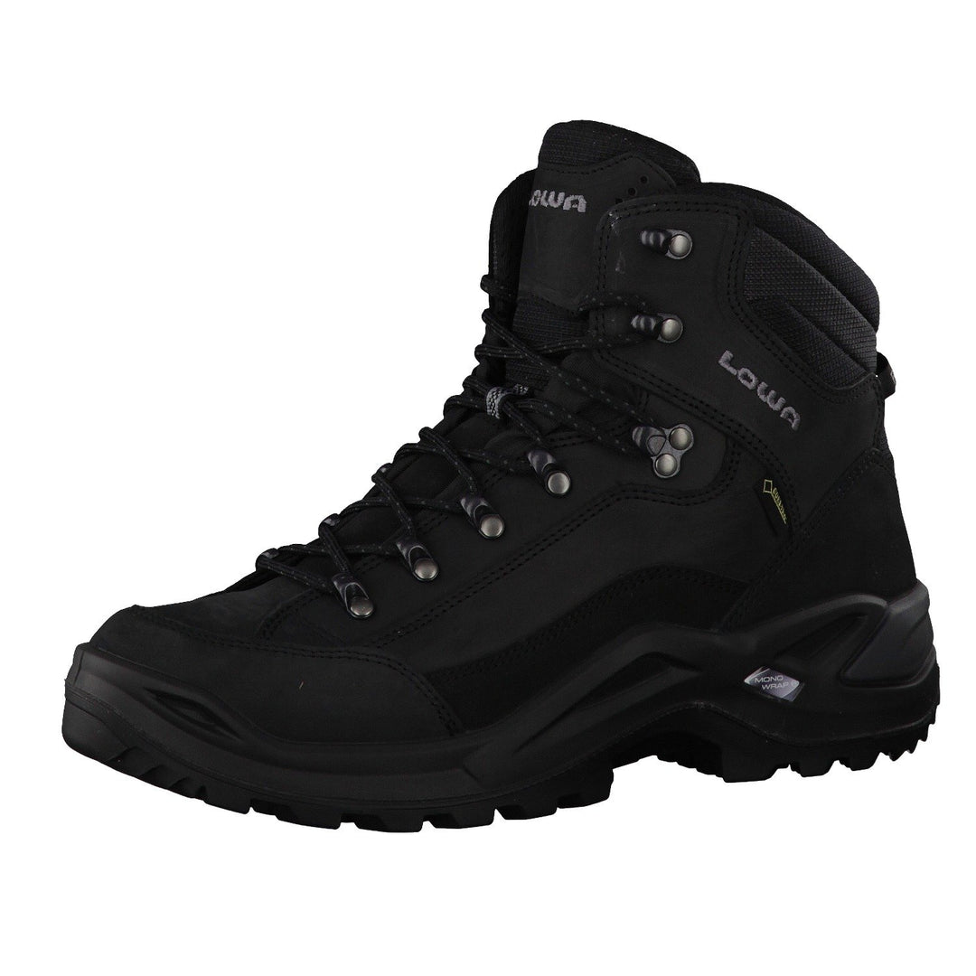 LOWA Renegade GTX MID 43.5 EU Schwarz, 43.5 EU Schwarz
