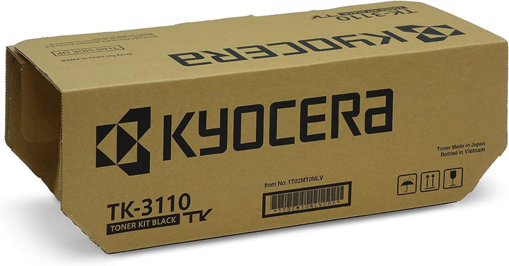 Kyocera TK-3110 Original Toner-Kartusche 1T02MT0NL0 Schwarz. Kompatibel für FS-4100DN, FS-4200DN, FS