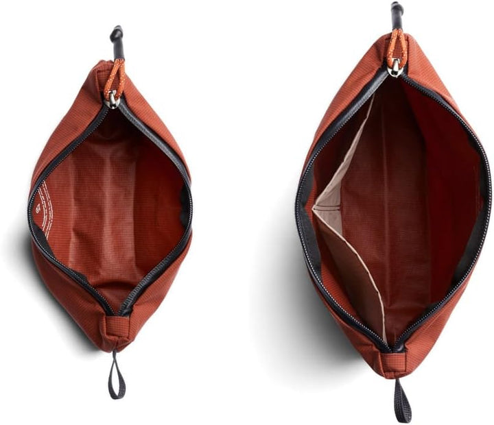 Bellroy Lite Pouch Duo (leichtes Federmäppchen und Tasche) - Clay, Clay
