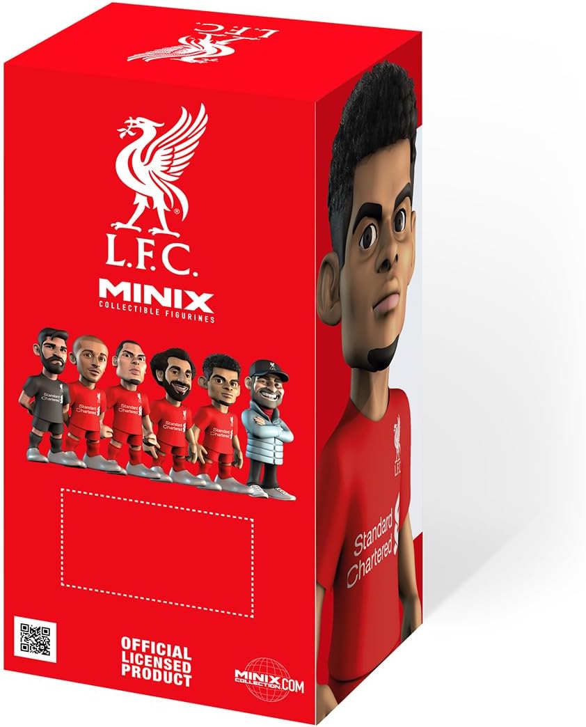 MINIX - Football Stars #141 – Liverpool – Luis Díaz 23 – Sammelfigur 12 cm