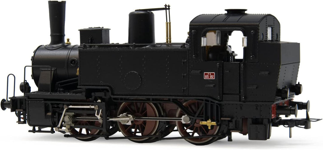 FS Dampflokomotive Gr.835, elektrische Lampen, grosse Pumpe, Epoche III–IV
