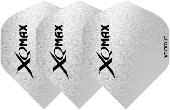 XQMAX Starter Set Bristle Dardboard, inkl. 6x 18g Steel Darts, Scoreboard, Wischer und Stift