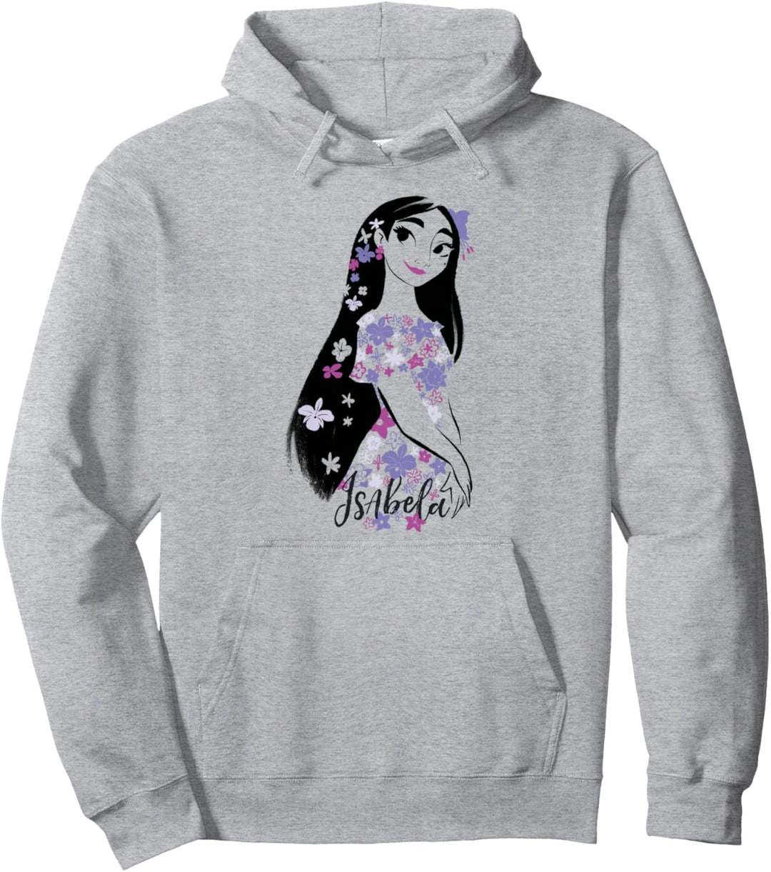 Disney Encanto Isabela Floral Fill Dancing Dress Pullover Hoodie