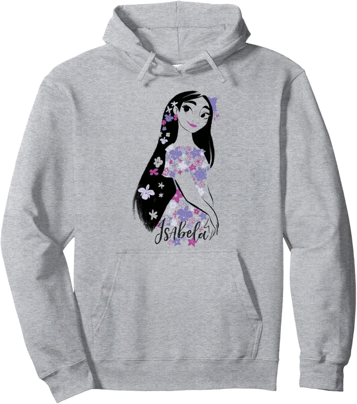 Disney Encanto Isabela Floral Fill Dancing Dress Pullover Hoodie