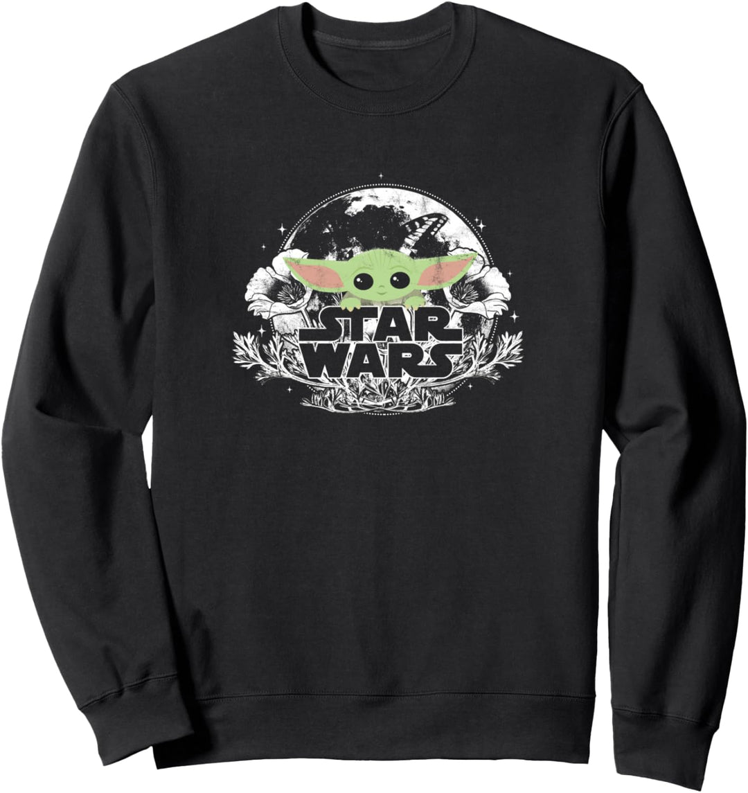 Star Wars The Mandalorian The Child Floral Sweatshirt