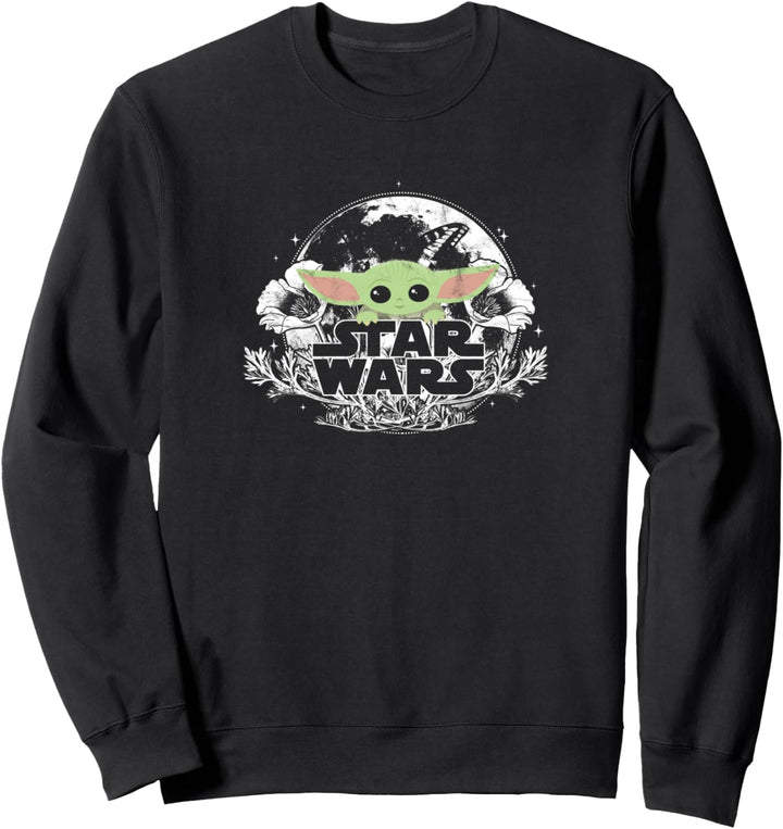 Star Wars The Mandalorian The Child Floral Sweatshirt