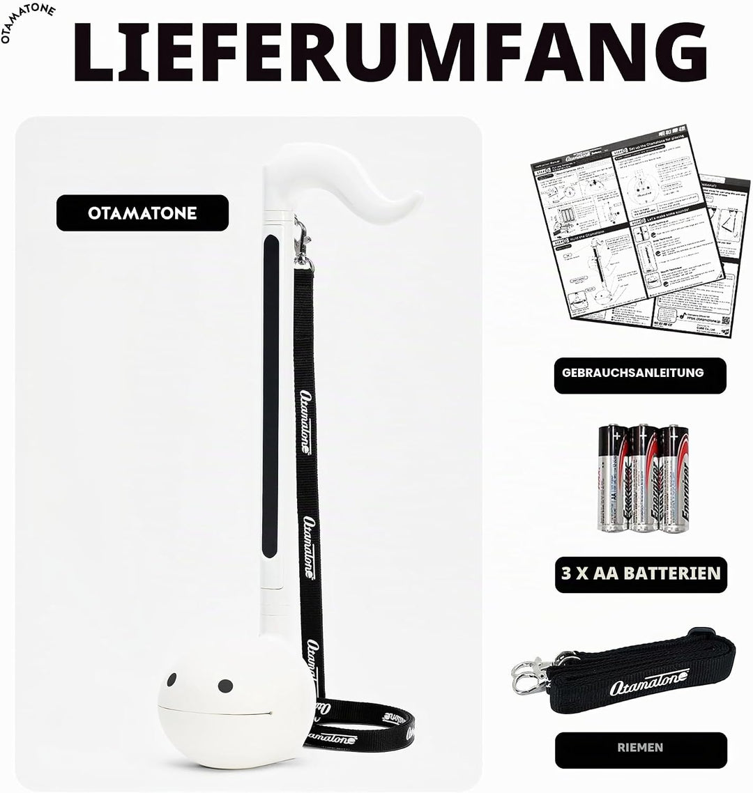 Otamatone Deluxe [Englische Edition] Elektronisches Musikinstrument Spielzeug Tragbarer Synthesizer