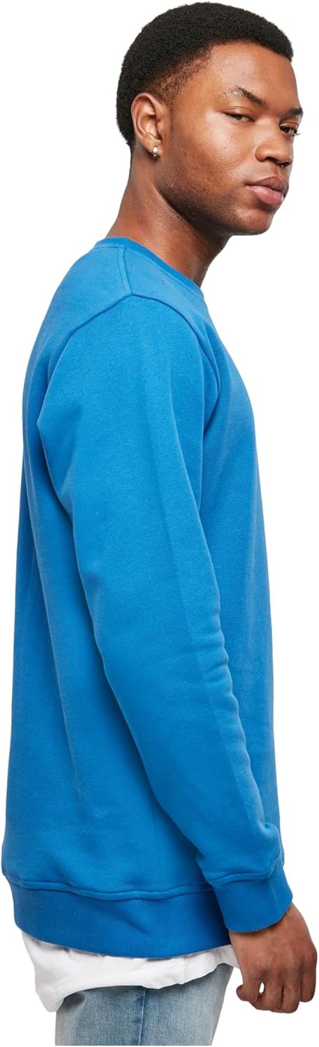 Urban Classics Herren Sweater aus Bio-Baumwolle Organic Basic Crew Sweatshirt, Pullover für Männer i