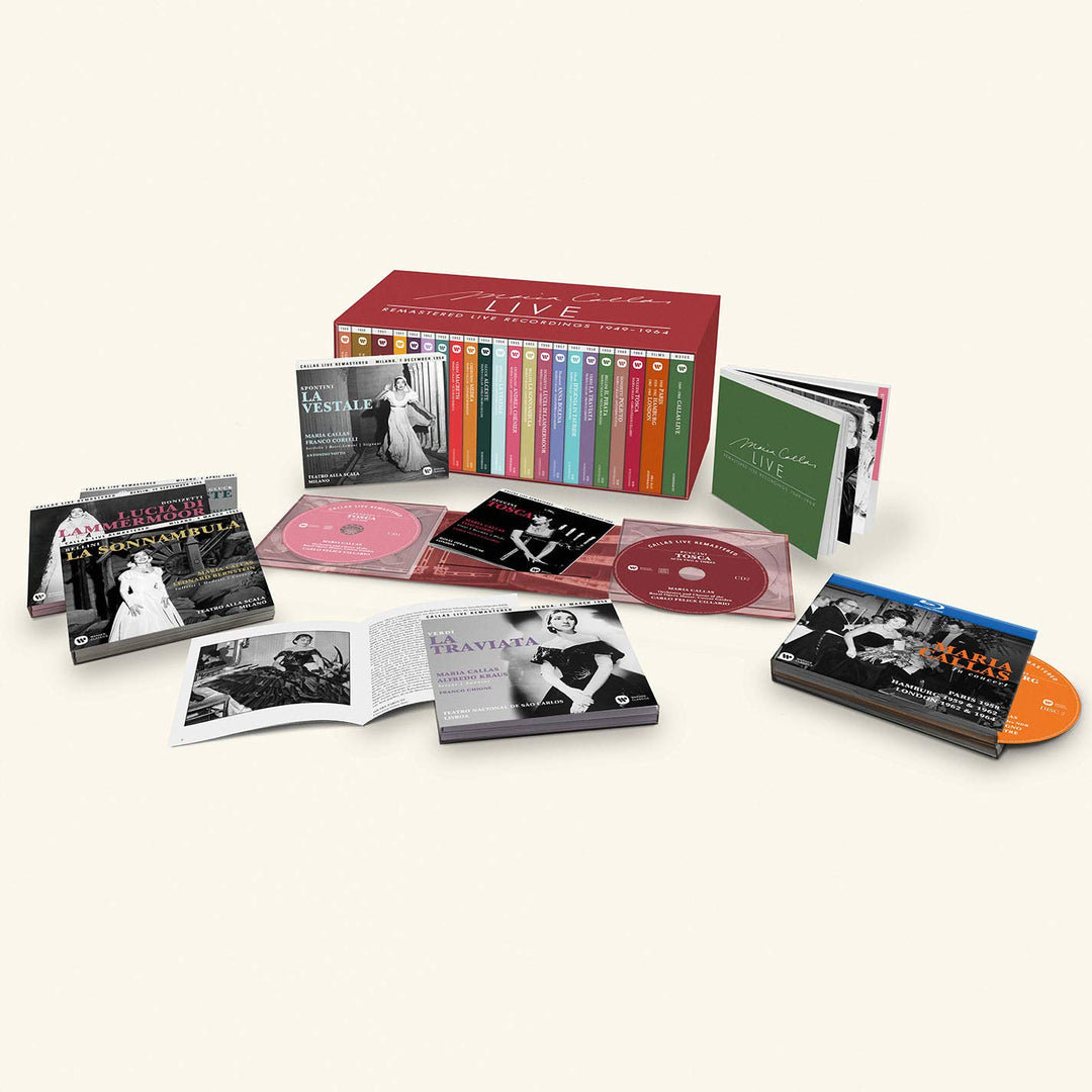Callas-Remast.Live-Aufnahmen 1949-64, Audio-CD