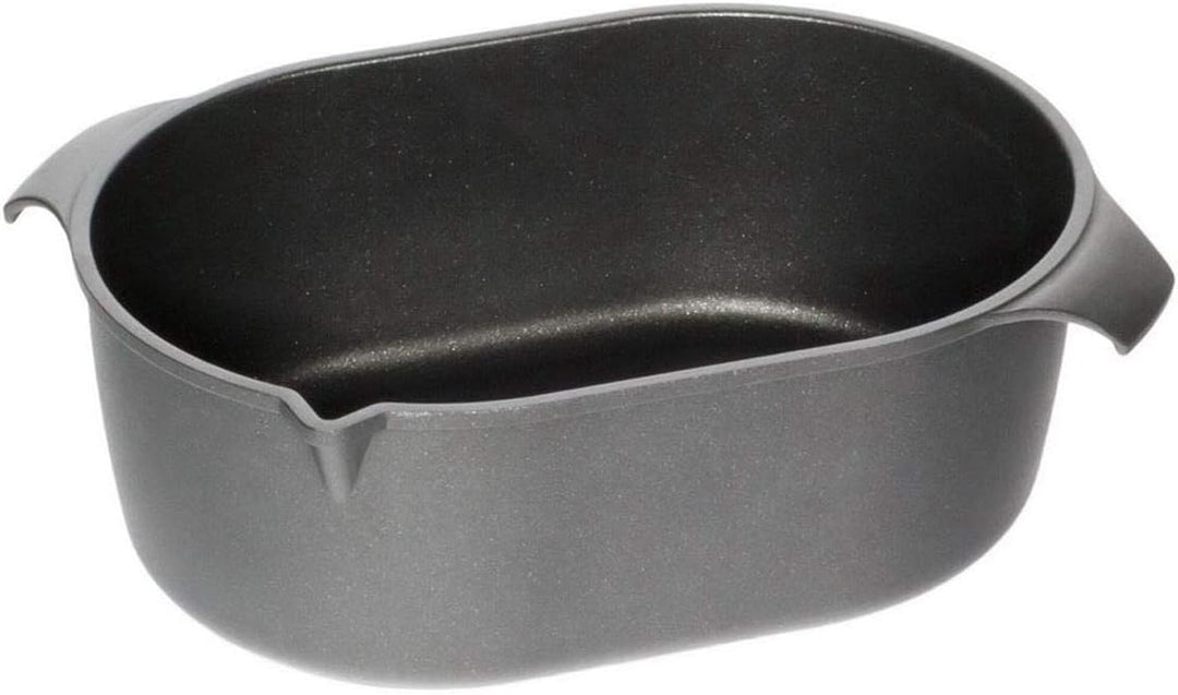 AMT Gastroguss Bräter 42 x 28 cm, 12 cm hoch, Bratentopf, induktionsgeeignet, Lotan® Antihaft-Verede