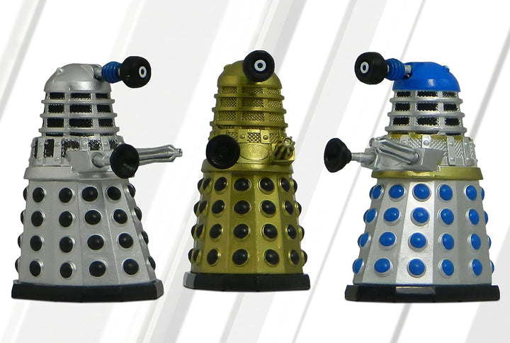 Doctor Who The Daleks of Skaro Bobble Figure 6 Pack Gift Set, 3 Inch (A1)