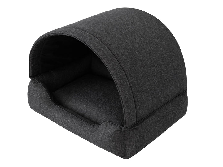PillowPrim Hundebett, Stoffhundehaus, Katzenhöhle, Hundehütte, Hundekorb, Hundeliege, Schlafplätze,