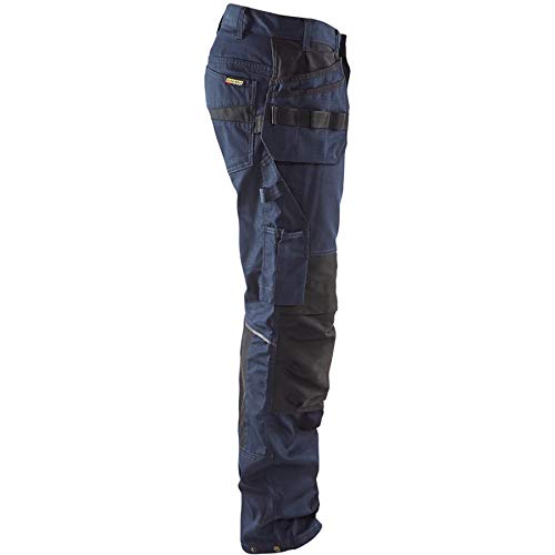 Blakläder 149613308699D92 Service Bundhose mit Nageltaschen Grösse in marineblau/Schwarz, D92 D92 Da