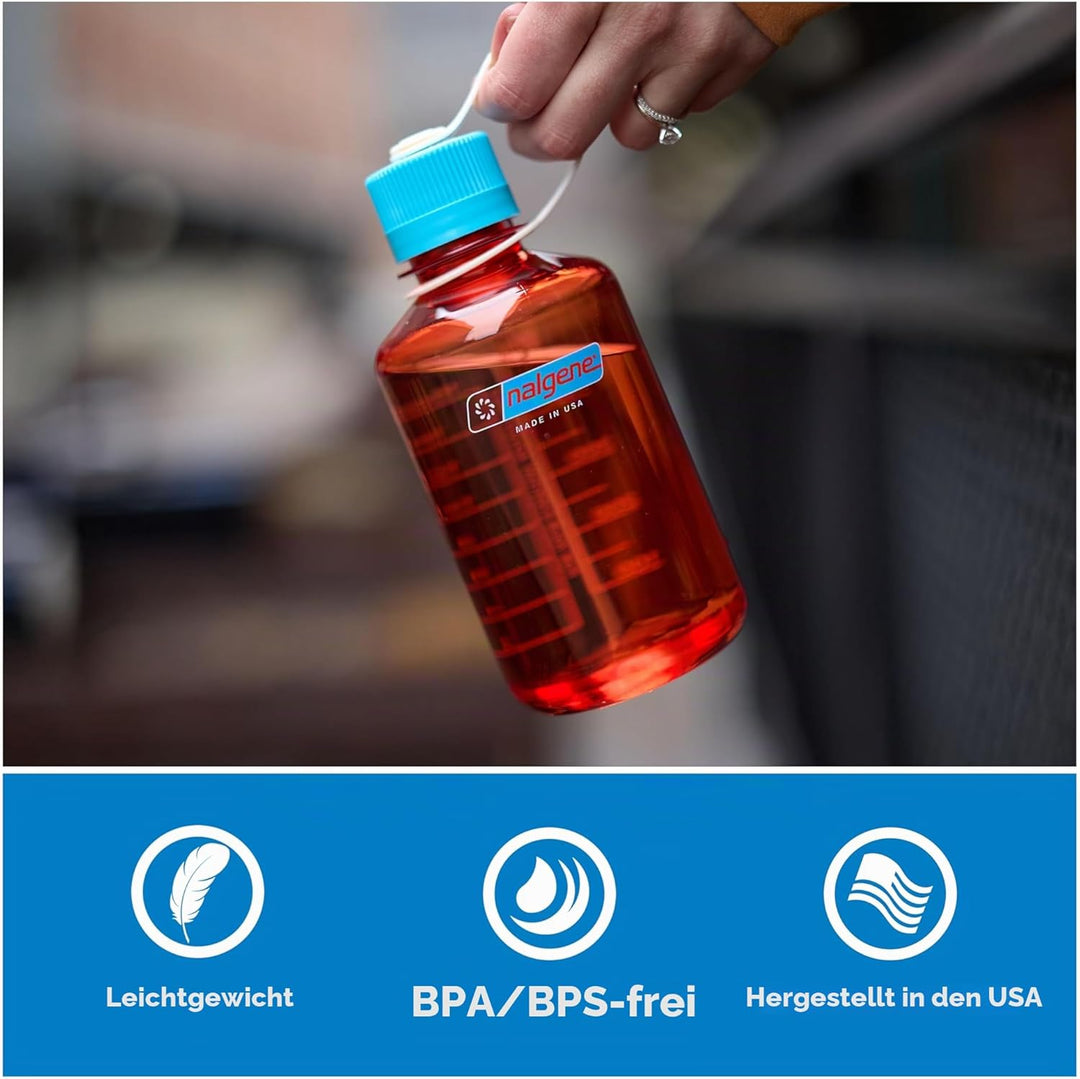 Nalgene Unisex – Erwachsene EH Sustain Trinkflasche 473 ml Pastellgrün, 473 ml Pastellgrün