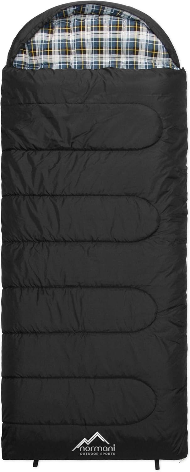 normani 4-in-1-Funktion Extrem Outdoor Schlafsack 'Antarctica' aus Nylon Rip-Stop mit 500 + 250 g/m²