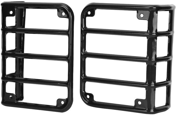 Rücklichtabdeckung, Qiilu Paar Rücklicht Rücklicht Lampenabdeckung Schutzfolie Passend für Jeep Wran