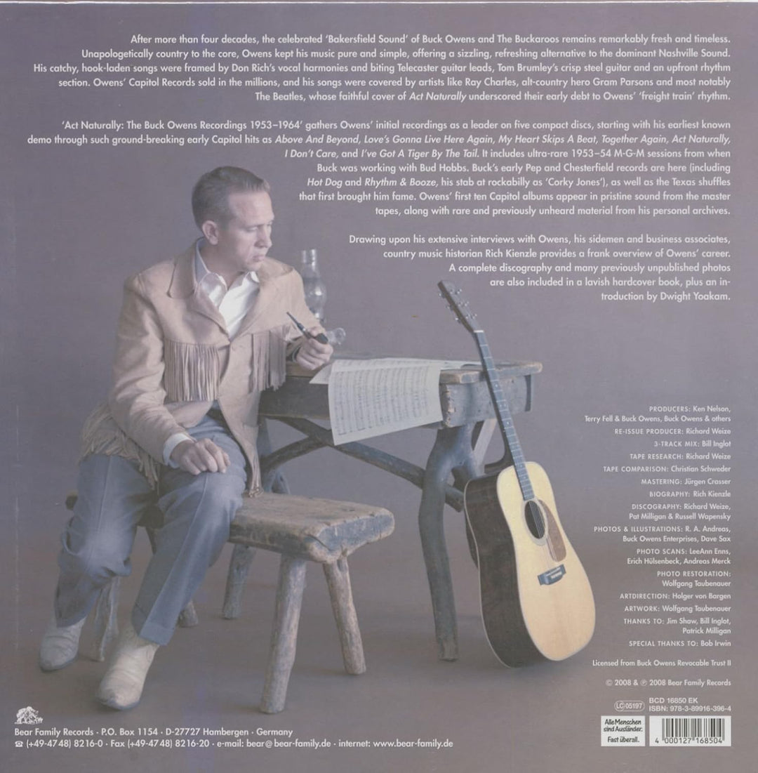 Act Naturally-the Buck Owens, Audio-CD